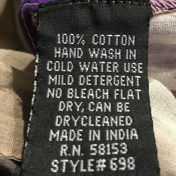 Chaudry KC Sheer Tie Dye Button Up Top - Picture 4 of 4